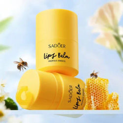 SADOER Propolis & Vitamin E Lip Balm Intensive Vitamin E Nourishment for Chapped Lips Moisturizing Lip Care