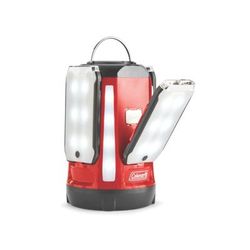 Coleman Quad Pro Alkaline 800 Lumen LED Lantern Red CM1011510001-7