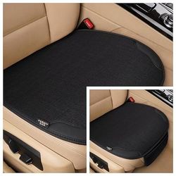 2 cuscini universali per sedile auto, traspiranti e impermeabili, con tasca portaoggetti, base antiscivolo, protezione per sedile auto adatta alla maggior parte di auto, SUV, camion e furgoni, comodi e compatibili con airbag.