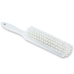 Carlisle 40480EC02 13 1/2" Counter/Bench Brush - Poly/Plastic, White