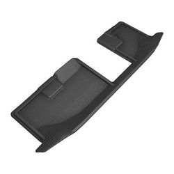 3D Mats USA Floor Made of Rubber Black Molded Liner, Third Row, 3-year limited warranty L1MT07331509