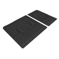 3D Mats USA Cargo Mat Made of Rubber Black Molded Liner, 3-year limited warranty Q1GM0381309