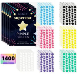 1400PCS Star Acne Patch, Facial Acne Patch, Concealer Patch, Acne Patch, ultra-thin and breathable