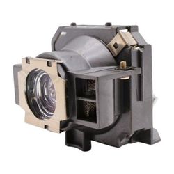 Jaspertronics™ Original Lamp & Housing for the Epson EMP-765C Projector - 1 Year Warranty