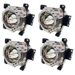 Panasonic Lamp & Housing QuadPack for The Panasonic PT-DS20K Projector - 1 Year Warranty