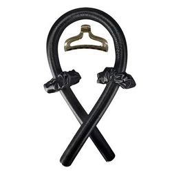 Heatless Curling Rod Headband No Heat Hair Curlers black