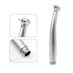 LED Dental High Speed Handpiece Air Turbine With Ceramic Bearing And Push Button Tip led 2 Hole