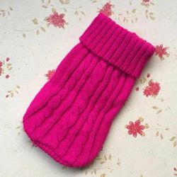 Warm Pet Clothing: Knitted Sweater For Dogs, Cats Winter Autumn Coats L 3