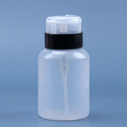 Liquid Push Down Alcohol Pump Dispenser Black