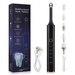 Electric Dental Teeth Polisher Ultrasonic Oral Cleaner With Tartar And Stain Remover Kit Electric Dental Teeth Polisher Ultrasonic Oral Cleaner With Tartar And Stain Remover Kit