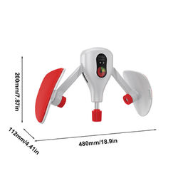 Thigh Adjustable Levator Sphincter Exerciser For Kegel Exercises & Home Training white