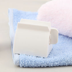 Easy Squeeze Toothpaste Holder White
