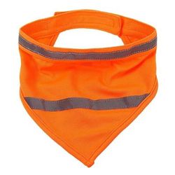 Reflective Dog Bandanas: Bright Polyester Scarf For Pets S 2