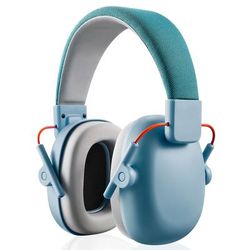 New Kid Ear Protection Baby Noise Earmuffs Adjustable NRR 25dB Safety Muffs For Children, Noise Reduction Ear Defender blue
