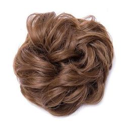Rose Bun Hair Scrunchie Butterscotch