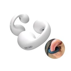New I110 Sports Bluetooth Headset Bone Conduction Ear Clip Noise Reduction Does Not Reach The Ear 5.3 Universal Black