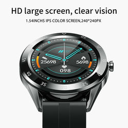 Waterproof Bluetooth Smart Watch With Heart Rate & Sleep Monitor, Compatible With IOS & Android Waterproof Bluetooth Smart Watch With Heart Rate & Sleep Monitor, Compatible With IOS & Android
