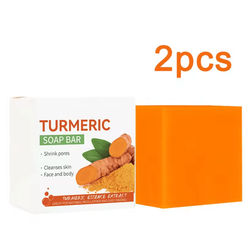 Radiant Glow Handmade Turmeric Brightening Soap 2 Pcs