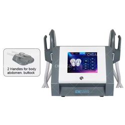 Portable EMS Muscle Sculpting And Body Slimming Machine 2 Handles