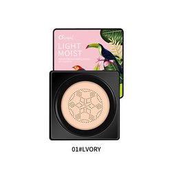 Mushroom Head BB Cream Foundation, Long Lasting Concealer Cushion For Flawless Face Makeup ivory Bird