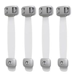 Anti Pinch Baby Safety Lock For Cabinets, Drawers, And Refrigerators 4pcs