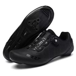 LiXingMing Road Cycling Shoes For Men And Women With SPD Cleats us 13 black