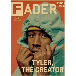 Flower Boy Tyler The Creator Poster Retro Kraft Paper Prints DIY Vintage Home Room Cafe Bar Art Wall Decor A3 16.5x11.8inch 4