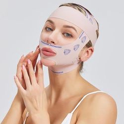 Chin Cheek Slimming Bandage V Shaper V Line Lifting Mask For Face Slimming, Anti Wrinkle Strap, Double Chin Reducer, S style4