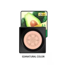 Mushroom Head BB Cream Foundation, Long Lasting Concealer Cushion For Flawless Face Makeup natural Avocado