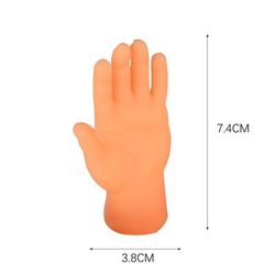 Mini Hand Puppet Toys: Funny Simulation Finger Sleeves For Pranks & Cat Teasing 5