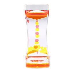 Colorful Liquid Motion Bubbler Toy Pink & Yellow