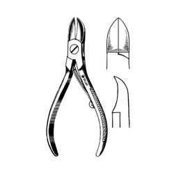 Econo Nail Nipper Straight Concave Jaw 4-1/2 Inch Length Pakistan Stainless Steel (890091_EA)