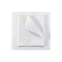 Fabri-Cel Choice Stretcher Sheet Flat 60 X 96 Inch White Tissue / Polyethylene Film Disposable (292464_CS)