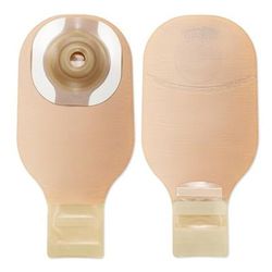 Premier Ostomy Pouch One-Piece System 12 Inch Length Soft Convex, Trim to Fit Up to 1 Inch Stoma Drainable (1009483_BX)