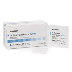 McKesson Adhesive Remover Wipe 50 per Box (1088821_CS)
