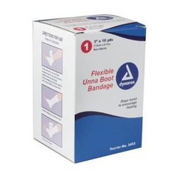Dynarex Unna Boot Zinc Oxide 3 Inch X 10 Yard (413291_EA)
