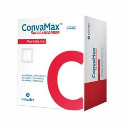 ConvaMax Superabsorber Super Absorbent Dressing Adhesive 4 X 4 Inch Square (1159668_BX)