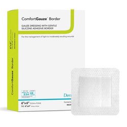 ComfortGauze Island Dressing 6 X 6 Inch Square Sterile (1265852_BX)