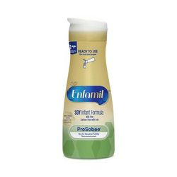 Enfamil ProSobee Infant Formula Unflavored 32 oz. Bottle Liquid Soy Lactose Intolerance (1152463_EA)