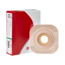 New Image Flextend Ostomy Barrier Precut, Extended Wear Adhesive Tape 44 mm Flange Green Code System Hydrocolloid 1 Inch Opening (505944_BX)