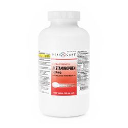 Geri-Care Pain Relief 500 mg Strength Acetaminophen Tablet 1,000 per Bottle (555689_BT)