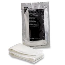 3M Scotchcast Quick Step Double Sided Felt Padded Precut Splint 3 X 35 Inch Felt / Fiberglass White (1193019_CS)