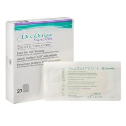 DuoDERM Extra Thin CGF Thin Hydrocolloid Dressing Film Backing 2 X 4 Inch Rectangle Hydrocolloid / Film (205196_EA)