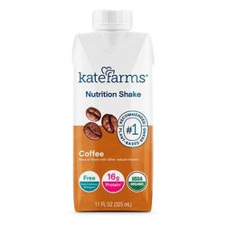 Kate Farms Nutrition Shake Oral Supplement Coffee Flavor Liquid 11 oz. Carton (1170428_EA)