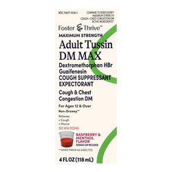 Foster & Thrive Cold and Cough Relief 20 mg; 400 mg / 20 mL Strength Liquid 4 oz. (1238986_EA)