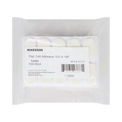 McKesson Pedi-Pad Protective Pad Size 101-A Adhesive Foot (1111068_PK)