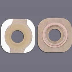 New Image FlexWear Ostomy Barrier Precut, Standard Wear Adhesive Tape 57 mm Flange Red Code System 1-3/4 Inch Opening (569774_EA)