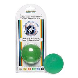 CanDo Squeeze Ball Green Standard Size Medium Resistance (766146_EA)