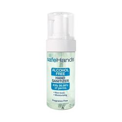 safeHands Alcohol-Free Hand Sanitizer 1.75 oz. BZK (Benzalkonium Chloride) Foaming Bottle (868131_EA)