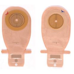 Assura New Generation Ostomy Pouch One-Piece System 11-1/2 Inch Length Convex Light, Trim to Fit 3/4 to 1-3/4 Inch Stoma Drainable (625212_BX)